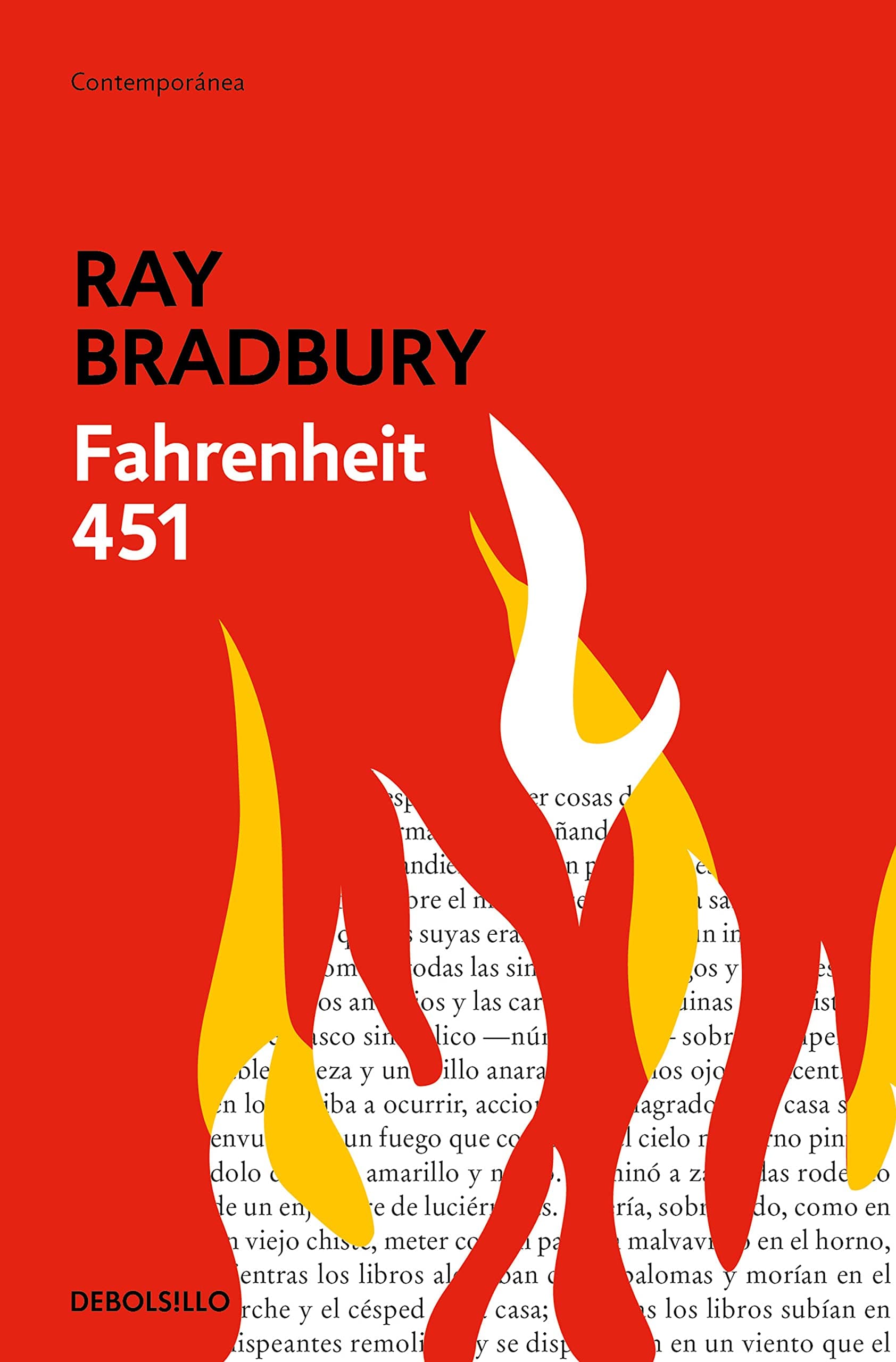 Portada del libro Fahrenheit 451