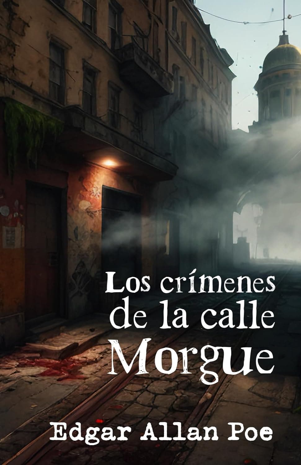 Portada del libro LOS CRÍMENES DE LA CALLE MORGUE