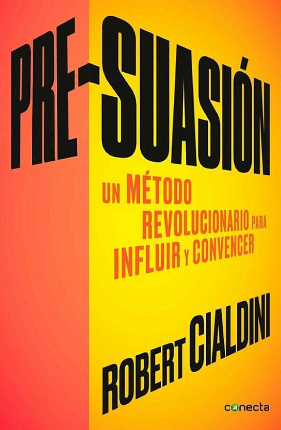 Portada del libro Pre-suasión
