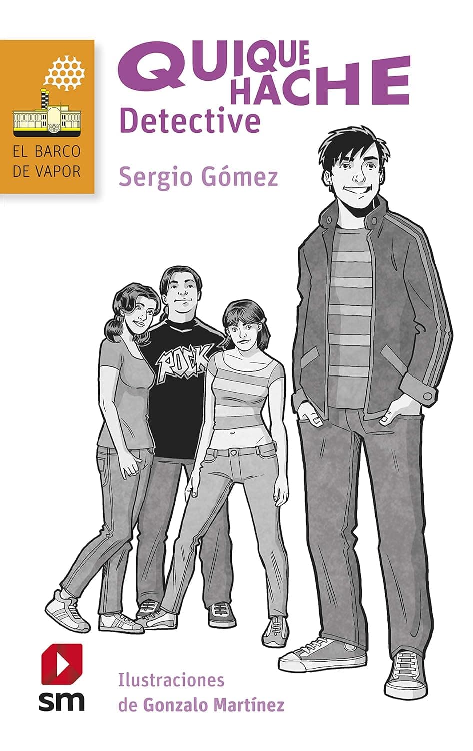 Portada del libro Quique Hache, detective