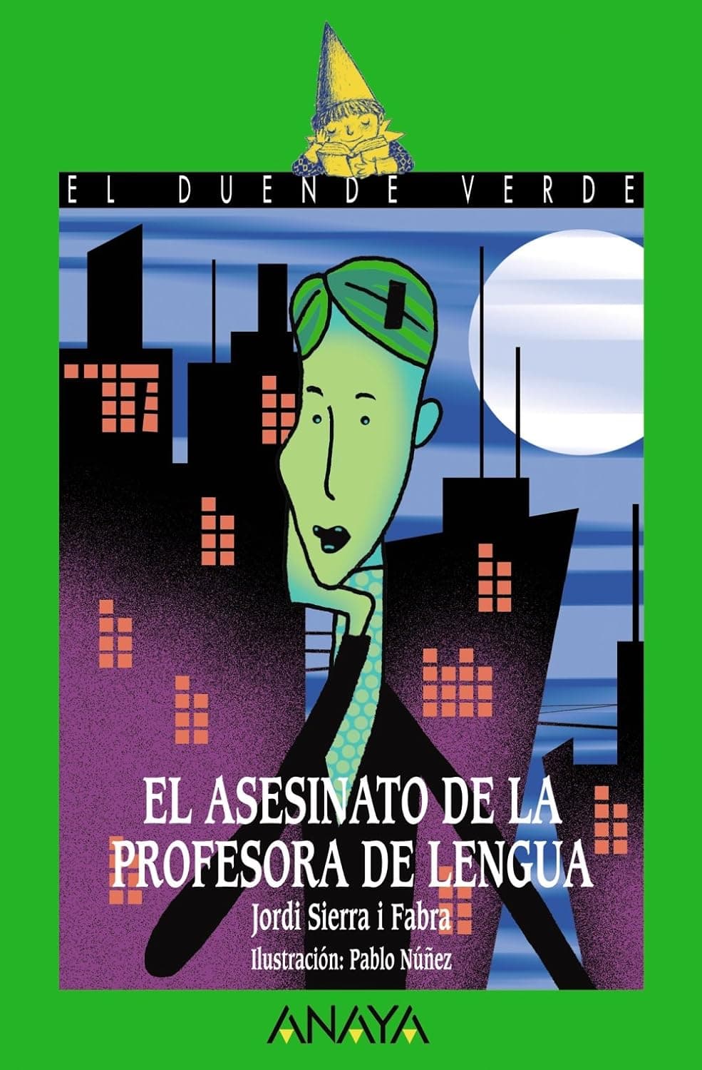 Portada del libro El asesinato de la profesora de lengua