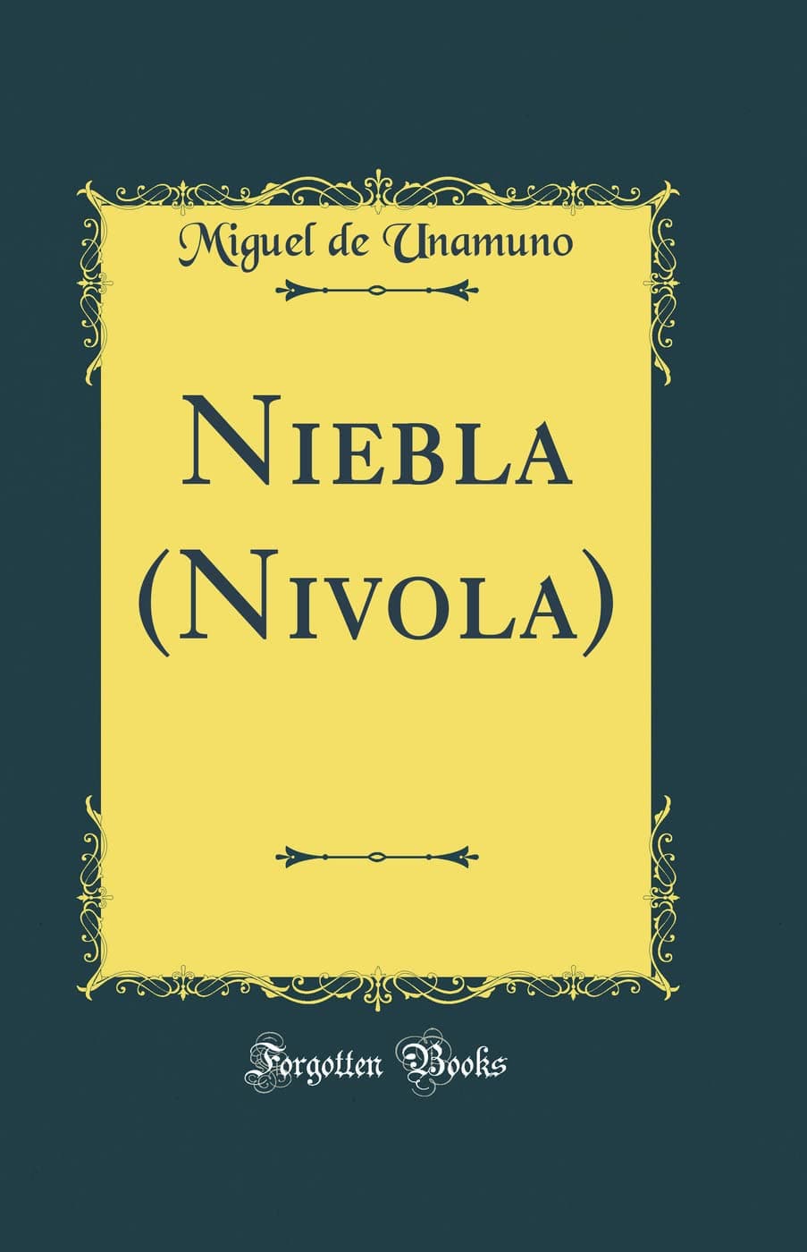 Portada del libro Niebla