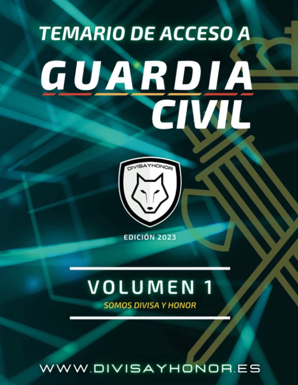 Portada del libro Temario de acceso a Guardia Civil