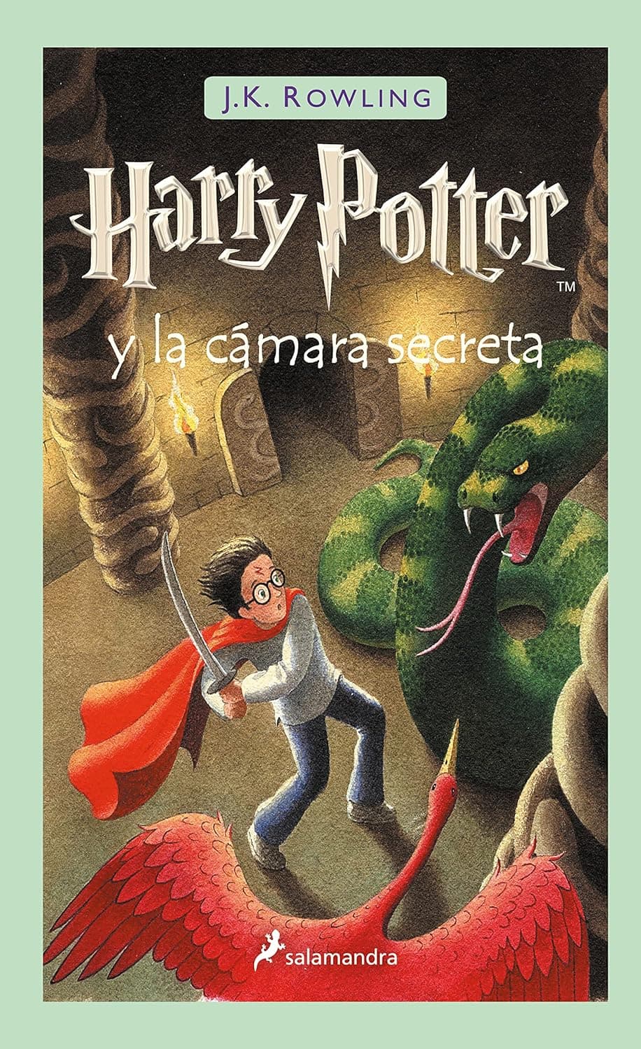 Portada del libro Harry Potter y la cámara secreta